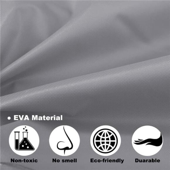 2 Pack Raincoats for Adults Reusable, EVA Rain Ponchos Lightweight Rain Gear - Picture 4 of 7